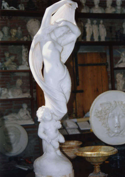 Spartaco palla scultore home page Statue moderne arredo interni